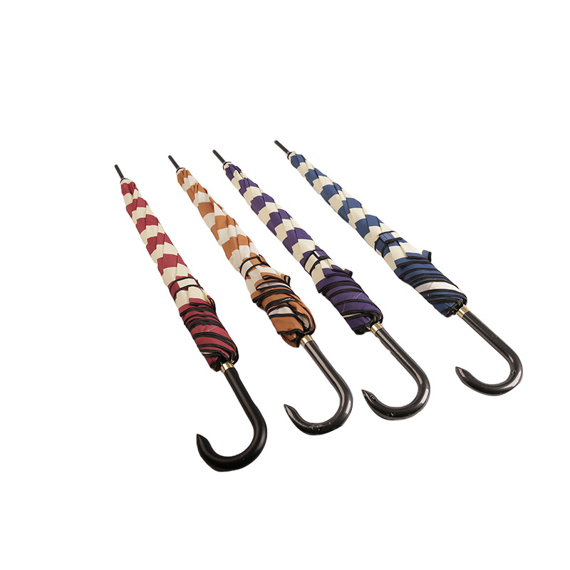 Çizgili Plaj Sun Oxford Düz şemsiye-0E6B0007