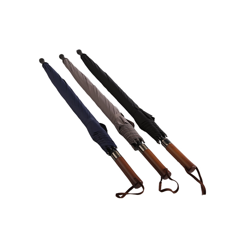 Siyah High-end İpek Kumaş Düz Şemsiye-0E6B0213