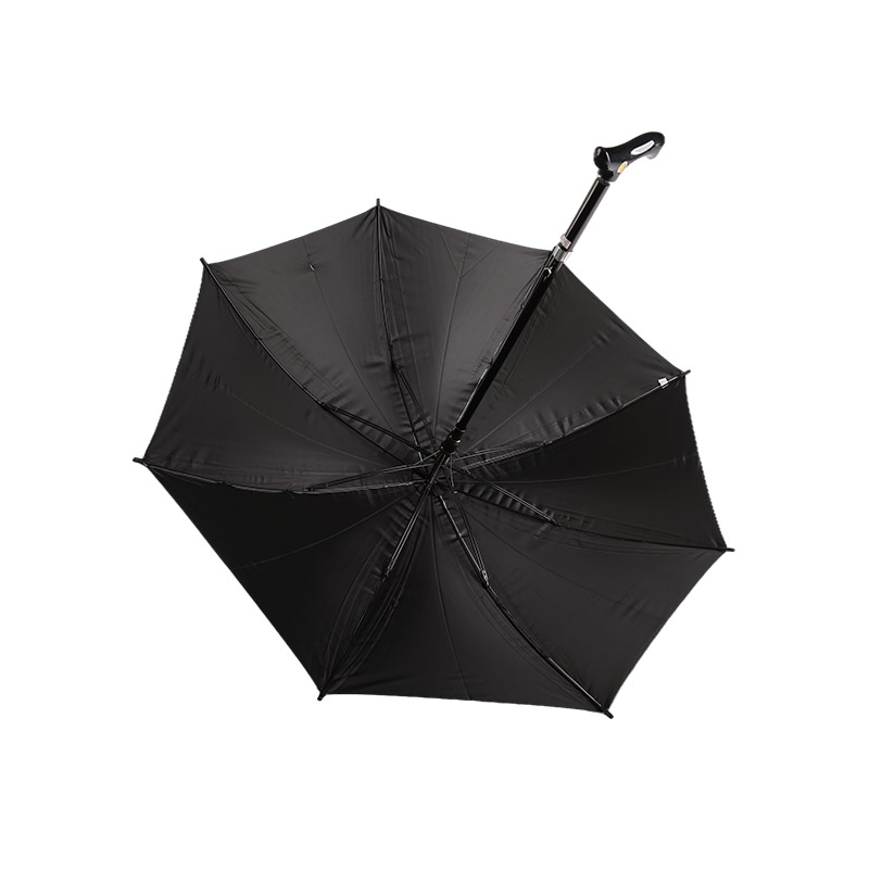 Gümüş Kaplama Düz Şemsiye ile Güçlü Rüzgar Ve Su Geçirmez Pongee-0E6B0223