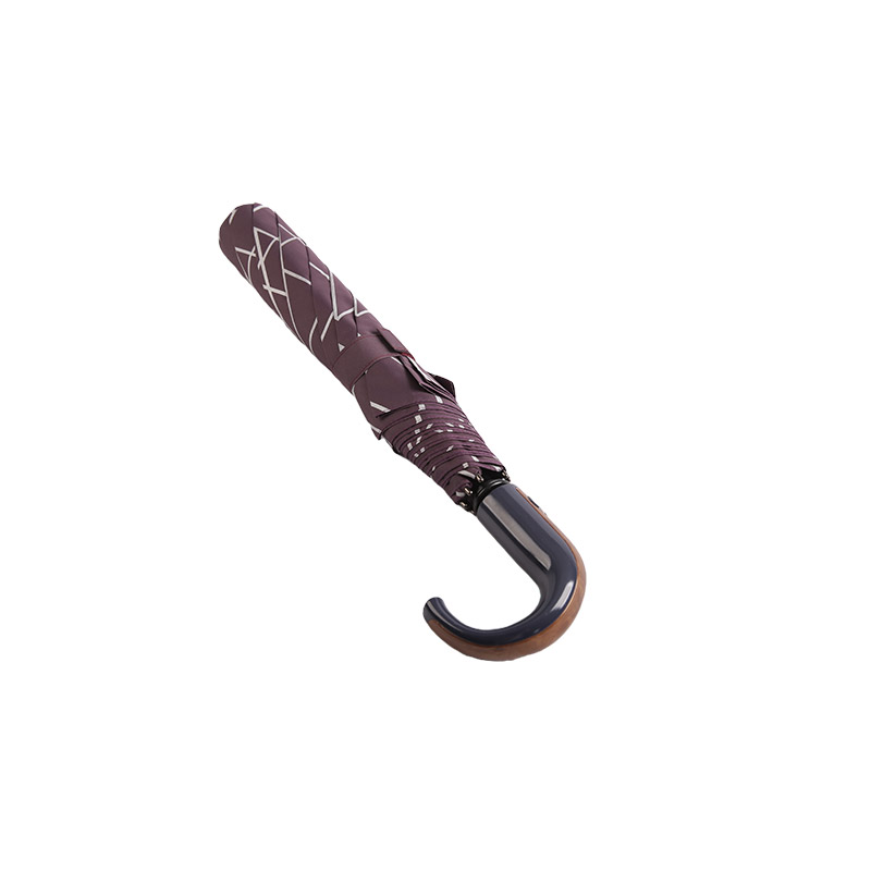 Geometrik Desenli Pongee İkili Şemsiye-0E6B0412