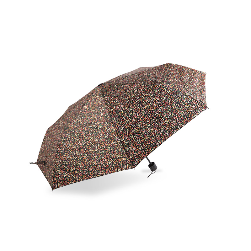 Günlük Ölçeklenebilir Polyetser Gümüş Kaplamalı Üç Katlı Şemsiye-0E6B0523