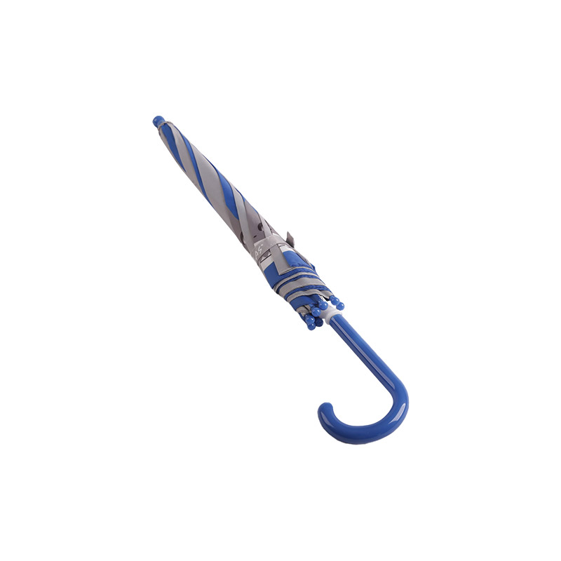 İki Renkli Çizgi Film Shark Pongee Çocuk Şemsiyesi-0E6B0649